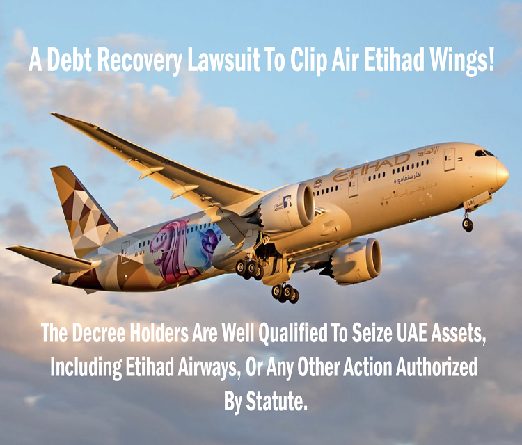 SEIZE ETIHAD AIRWAYS